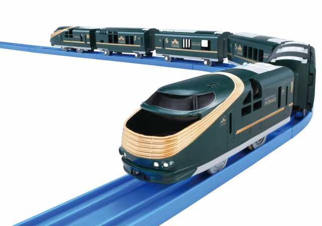 【中古】 タカラトミー(TAKARA TOMY) 『 プラレール クルーズトレインDXシリーズ TWILIGHT EXPRESS 瑞風 』 電車 列車 おもちゃ 3歳以上