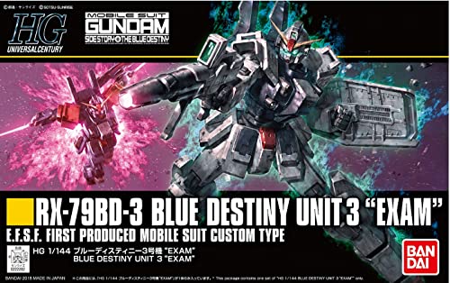 【中古】 HGUC 1/144 ブルーディスティニー3号機“EXAM” 『機動戦士ガンダム外伝 THE BLUE DESTINY』より プラモデル 14,720円