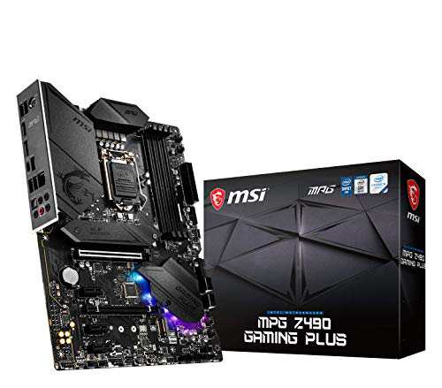 【中古】 MSI MPG Z490 GAMING PLUS マザーボード ATX [Intel Z490チップセット搭載] MB4954