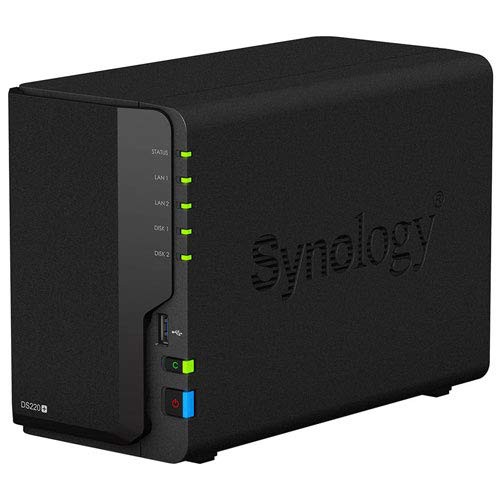 【中古】 Synology ビジネス向け 2ベイオールインワンNASキットDiskStation DS220+ DS220+