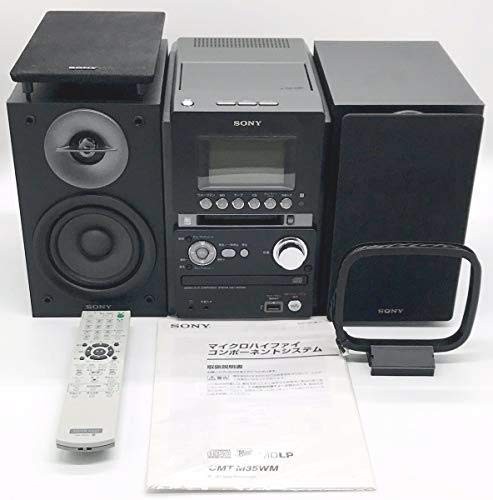 中古】 SONY MD搭載オールインワンコンポ CMT-M35WM B ブラック - その他コンポ・セットコンポ