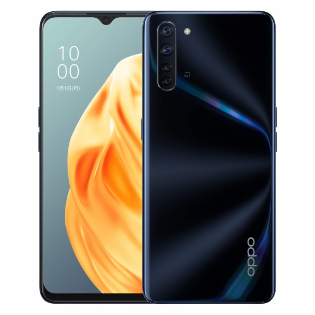 【中古】 ブラック_スマホのみ OPPO Reno3 A ブラック【日本品】 CPH2013 BK