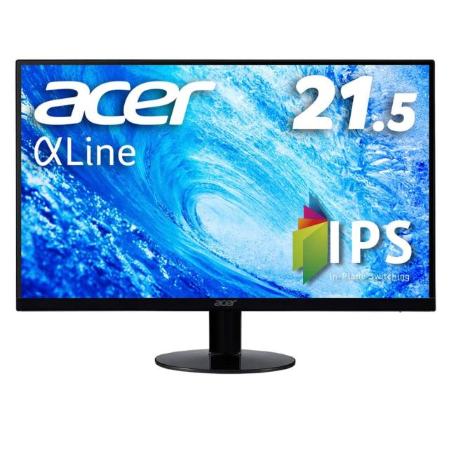 【中古】 21.5/IPS/FHD/4ms/75Hz Acer モニター AlphaLine SA220QAbmi 21.5インチ IPS 非光沢 フルHD 4ms (GTG)75Hz HDMI AMD FreeSync フレームレスデザイン スピーカー内蔵 フリッカーレス ブルーライト軽減の通販は 16,863円