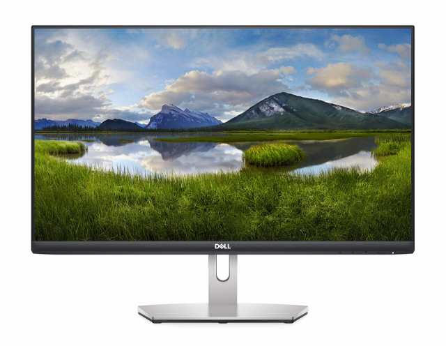 【中古】 Dell フルHD 1080p IPS 超薄型ベゼルモニター HDMIポート 2個 内蔵スピーカー シルバー