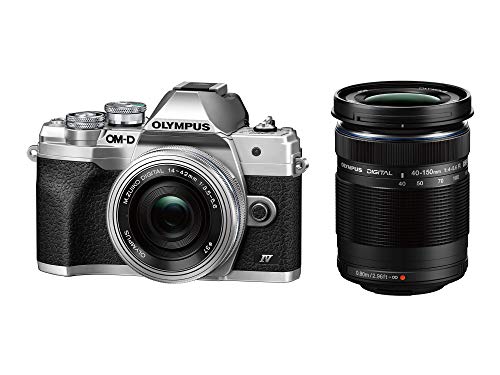 【中古】 シルバー_ダブルズームキット_本体 OM SYSTEM/オリンパスOLYMPUS ミラーレス一眼カメラ OM-D E-M10 MarkIV EZダブルズームキット シルバー 90,916円