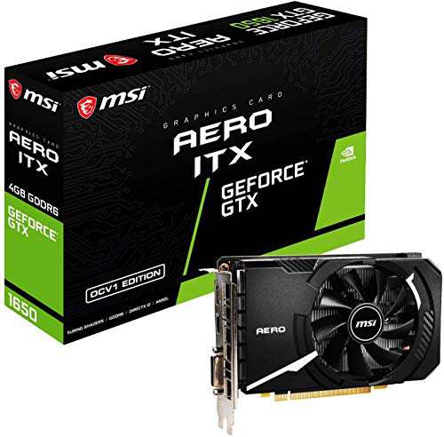 【中古】 2)GTX 1650 D6 AERO ITX OCV1 MSI GeForce GTX 1650 D6 AERO ITX OCV1 グラフィックスボード VD7338