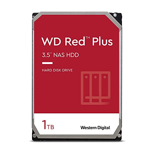 【中古】 レッド_1TB_WD Red Plus(CMR) Western Digital ウエスタンデジタル WD Red Plus 内蔵 HDD ハードディスク 1TB CMR 3.5インチ SATA 5400rpm キャッシュ64MB NAS WD10EFRX-ECの通販は
