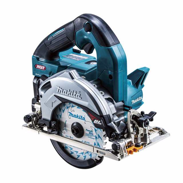 【中古】 マキタ(Makita) 40Vmax １２５ミリ充電式マルノコ（青）2.5Ah バッテリ2本・充電器・ケース付 HS005GRDX