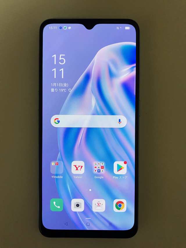 【中古】 OPPO Reno3 A Ymobile ワイモバイル 6GB+128GB SIMフリー ホワイト スマートフォン本体