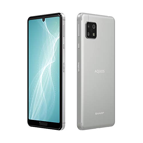 【中古】 シルバー_単品 SHARP SIMフリースマホ AQUOS sense4 シルバーの通販は
