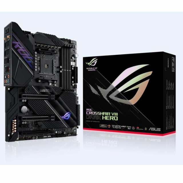 中古】 単品 ASUSTek AMD X570 搭載 AM4 対応 マザーボード ROG CROSSHAIR VIII DARK HERO 【 ATX  】の通販はau PAY マーケット - BLINGインテリア | au PAY マーケット－通販サイト