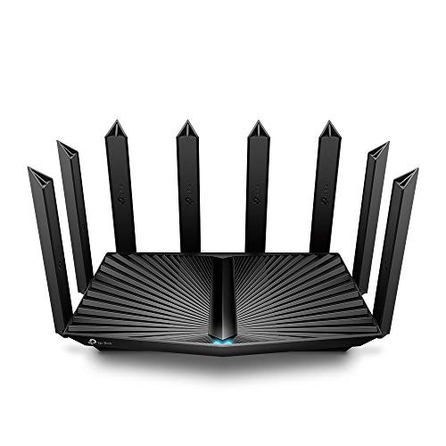 【中古】 TP-Link WiFi ルーター tri_band WiFi6 PS5 対応 無線LAN 11ax AX6600 4804 Mbps (5 GHz) + 1201 Mbps (5 GHz) + 574 Mbps (2.4