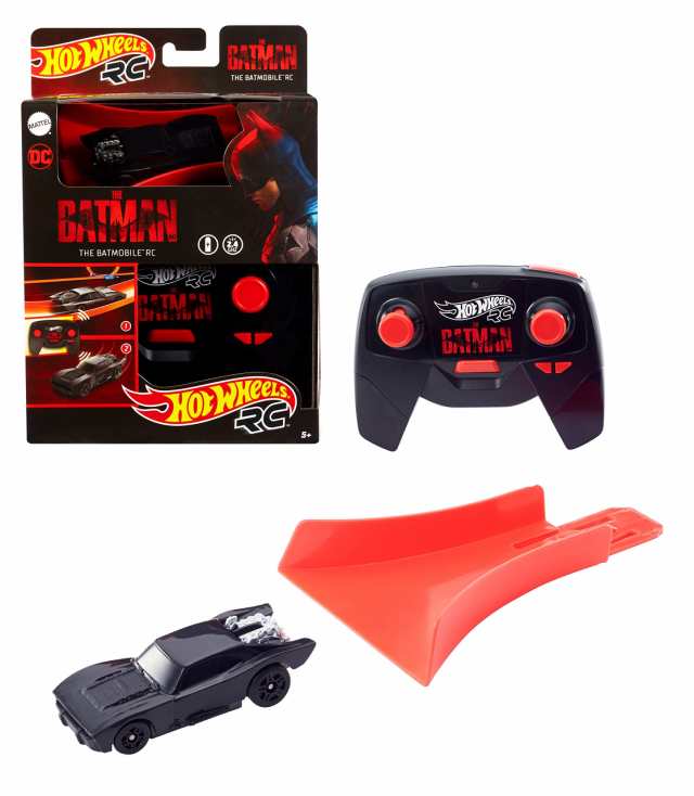 【中古】 ホットウィール(Hot Wheels) 1:64 RC - バットモービル 【5才~】 HBL43 ブラック