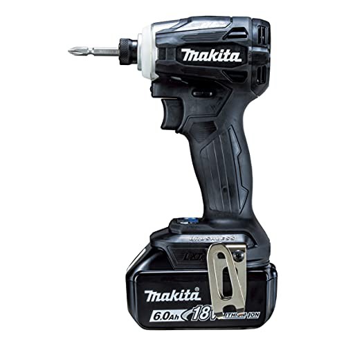 【中古】 ブラック_フルセット_本体 マキタ インパクトドライバTD172(18V)黒 トルク180Nm 6.0Ahバッテリ2本・充電器付 TD172DRGXB