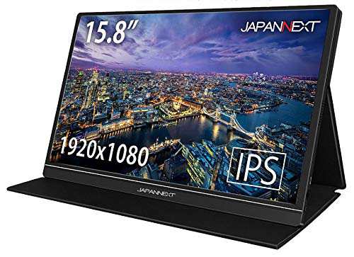 【中古】 JAPANNEXT 15.8型 フルHD モバイルモニター JN-MD-IPS158FHDR USB Type-C miniHDMI