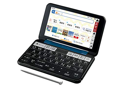 【中古】 シャープ 電子辞書 BRAIN 高校生モデル(6教科対応) PW-H1-K(ネイビー系) 202発売モデルの通販は 16,362円