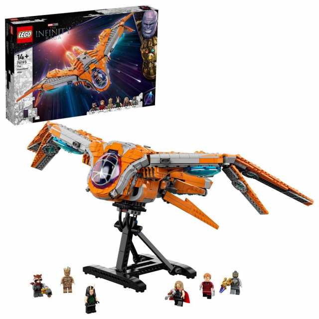 【中古】 単品 レゴ(LEGO) スーパー・ヒーローズ ガーディアンズの宇宙船 76193 おもちゃ ブロック プレゼント スーパーヒーロー アメコ