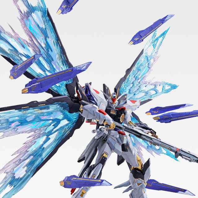 【中古】 バンダイ(BANDAI) METAL BUILD ストライクフリーダムガンダム 光の翼オプションセット SOUL BLUE Ver.