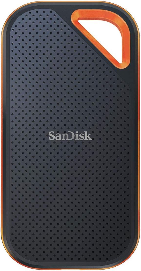 【中古】 4TB_SSD 単品 SanDisk SSD 外付け 4TB USB 3.2 Gen 2x2 最大2000MB/秒 防滴防塵 SDSSDE81-4T00-GH25 エクストリームプロ ポータブルSSD V2 メーカー5年 エコパッケージの通販は