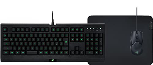 【中古】 Razer 3点セット スペシャルパッケージ Level Up Bundle マウス + キーボード + マウスパッドセット 小型 軽量61g 8500DPI 6ボ