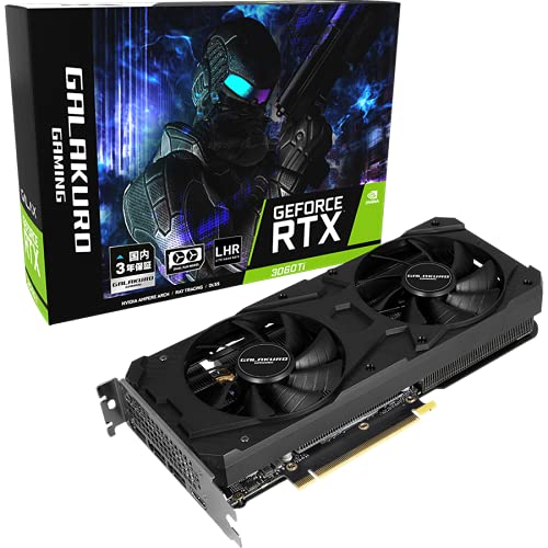 中古】 1. 長期モデル 玄人志向 NVIDIA GeForce RTX3060Ti 搭載  