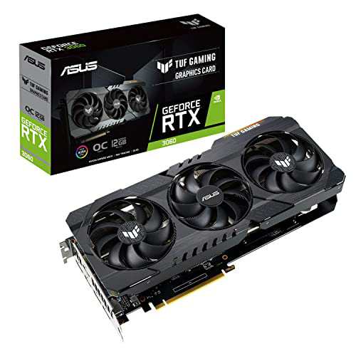 【中古】 ASUS TUF Gaming NVIDIAR GeForce RTX? 3060 V2 搭載ビデオカード 12GB GDDR6 オーバークロックモデル TUF-RTX3060-O12G-V2-GAM