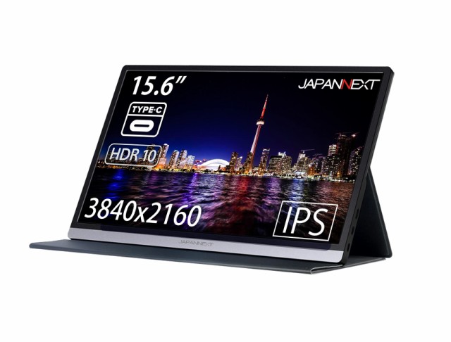 【中古】 JAPANNEXT JN-MD-IPS1560UHDR 15.6型 4K モバイルモニター USB Type-C miniHDMI