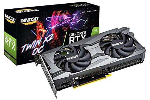 【中古】 Inno 3D GeForce RTX 3060 Twin X2 OC N30602-12D6X-11902120H