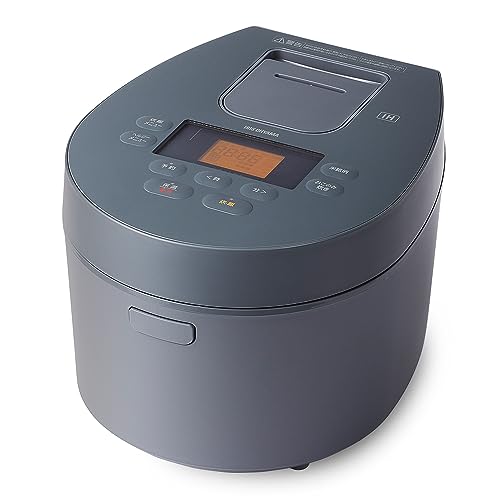 【中古】 グレー_5.5合炊き_3~5人向け(5.5合炊き) アイリスオーヤマ 炊飯器 5.5合 IH式 デザインタイプ 50銘柄炊き分け機能 極厚火釜 ヘルシーメニュー 低温調理機能 パン・ケーキ機能 グレー RC-IL50-Hの通販は