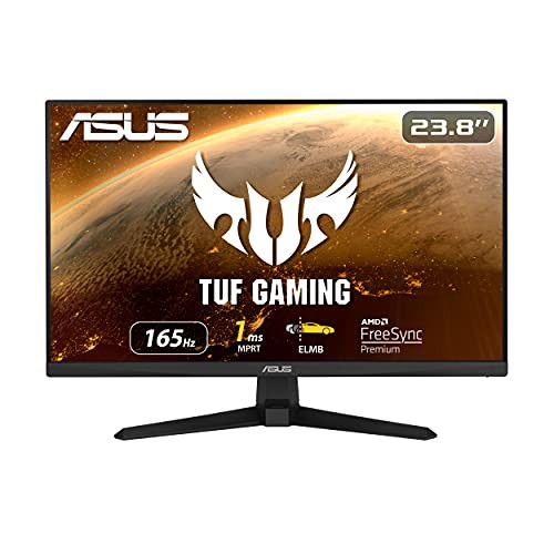 【中古】 23.8型 1920x1080 IPS 165Hz ASUS ゲーミングモニター 165Hz 23.8インチ モニター IPS フルHD 1ms HDMI(x2) DisplayPort スピー