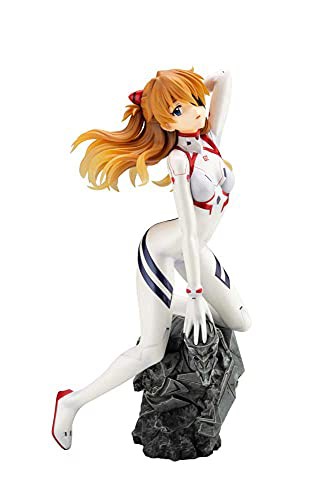 【中古】 シン・エヴァンゲリオン劇場版 式波・アスカ・ラングレー ~深々度ダイブ用耐圧試作プラグスーツver~ 1/6スケール PVC製 塗装済