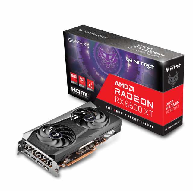 【中古】 Sapphire NITRO+ Radeon RX 6600 XT GAMING OC 8G グラフィックスボード 11309-01-20G VD7832