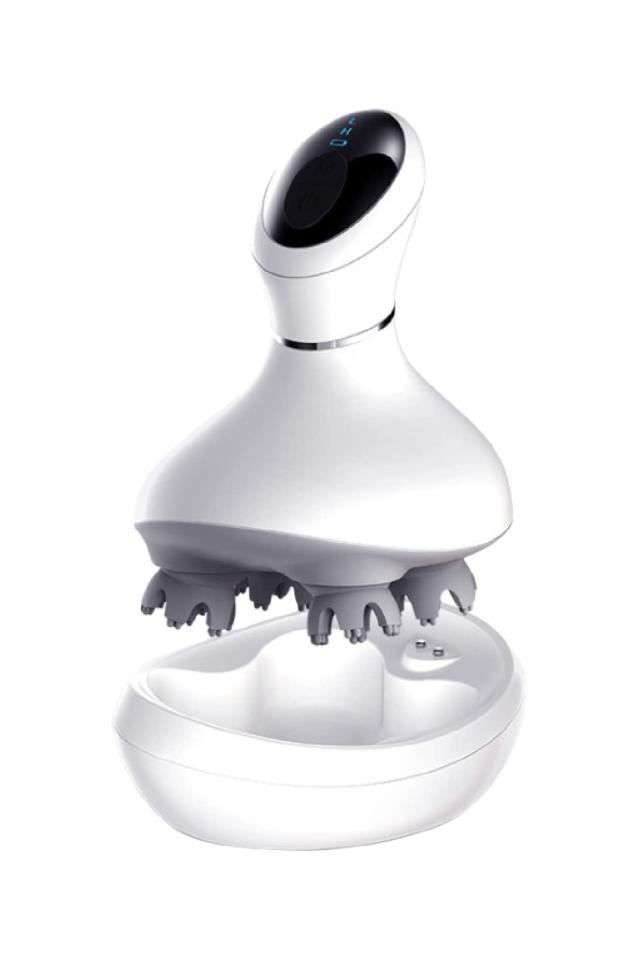 【中古】 REDHiLL ヘッドスパ 電動頭皮ブラシ 360°回転 1分間に約4000回の振動 2段階の速度切り替え IPX7防水 頭皮ブラシ 電動 コードレス 男女兼用 USB充電 hdsp001-wh 8,605円