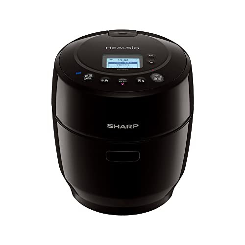【中古】 シャープ ヘルシオ ホットクック 電気調理鍋 無水鍋 1.0L 1~2人用 ブラック KN-HW10G-Bの通販は