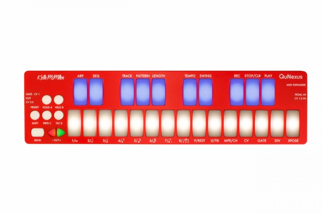 【中古】 Keith McMillen Instruments キース・マクミラン・インストゥルメンツ MIDIキーボード QuNexus KMI-QNXR