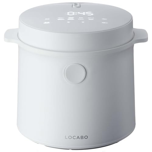 【中古】 LOCABO（ロカボ） 糖質カット炊飯器 LOCABO (ホワイト)の通販は