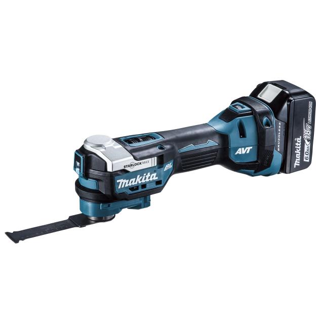 中古】 マキタ(Makita) 充電式マルチツール 18V6Ah バッテリ・充電器 