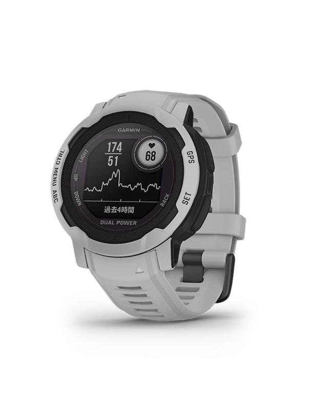 中古】 Mist Gray_Instinct 2(直径45m) ガーミン(GARMIN) Instinct 2  