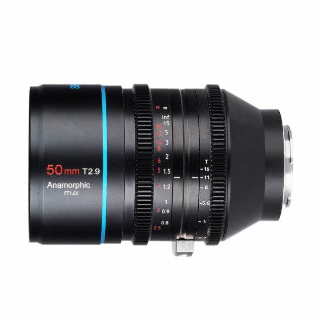 【中古】 シルイ SIRUI 50mm T2.9 1.6× フルサイズアナモルフィックレンズ RFマウント【国内正規品】 ブラック