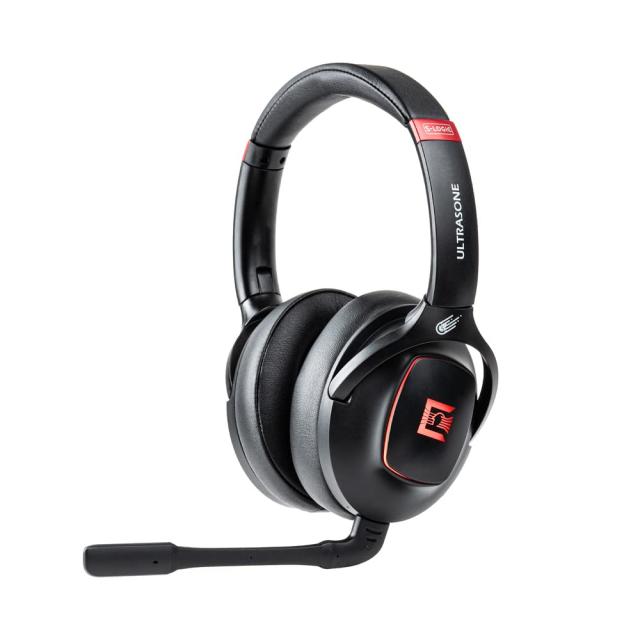 【中古】 ULTRASONE METEOR ONE [無線/有線ゲーミングヘッドセット＆無線ヘッドホンの3way対応] 15時間再生 密閉型 S-Logic搭載 超低遅延モード搭載 取り外し対応ブームマイク マイク付有線接続対応 IP54防塵防水 LEDライトエフェクト Switch対応の通販は 38,039円