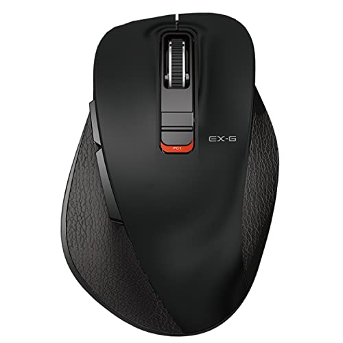 中古】 エレコム ワイヤレスマウス Bluetooth EX-G 握りの極み 静音 