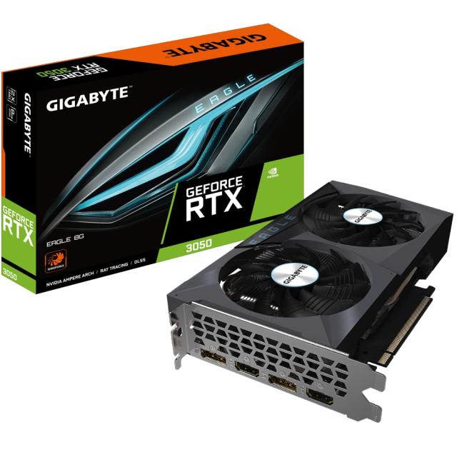 【中古】 スタンダードモデル(EAGLE) GIGABYTE GV-N3050EAGLE-8GD 黒の通販は