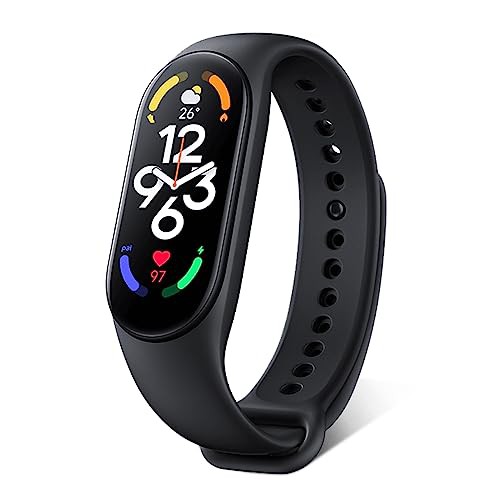 【中古】 Xiaomi Smart Band 7 活動量計 mi band 7 グローバル版 mi スマートバンド7 1.62インチAMOLEDディスプレイ 15日間のバッテリ持