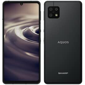 【中古】 SHARP AQUOS sense6 SH-RM19 64GB ブラック 楽天モバイル版