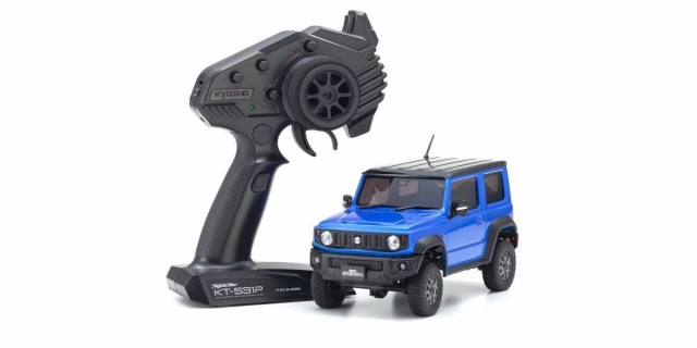 【中古】 京商 ラジオコントロール 電動 クローリングカー ミニッツ4×4シリーズ レディセット スズキ ジムニーシエラ ブリスクブルーメ