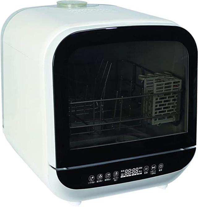 【中古】 ホワイト MANGUO 日本食器洗い乾燥機 高温洗浄 高温殺菌・乾燥 工事不要ママ妻用水槽ギフトタイプ ホワイト SDW-J5L-Wの通販は 14,269円