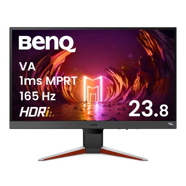 【中古】 EX240N（23.8インチ/フルHD/VA/165Hz/1ms） BenQ MOBIUZ EX240N ゲーミングモニター 23.8インチ フルHD/VA/応答速度?(MPRT)1ms/