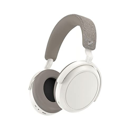 中古】 ホワイト ゼンハイザー(Sennheiser) ワイヤレスヘッドホン bluetooth MOMENTUM 4 Wireless ホワイト  高性能ドライバー ノイズキ - インナーイヤー型イヤホン