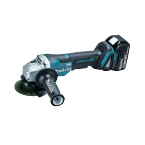 【中古】 マキタ(Makita) １００ミリ充電式ディスクグラインダ 18V6Ah バッテリ2本・充電器・ケース付 GA408DRGX