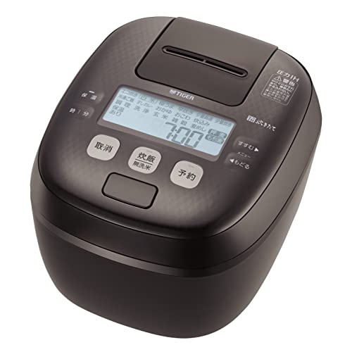 【中古】 2)スタンダード/遠赤5層土鍋コーティング タイガー魔法瓶(TIGER) 炊飯器 1升 圧力IH 炊きたて チャコールブラウン JPI-T180TCの通販は 42,776円